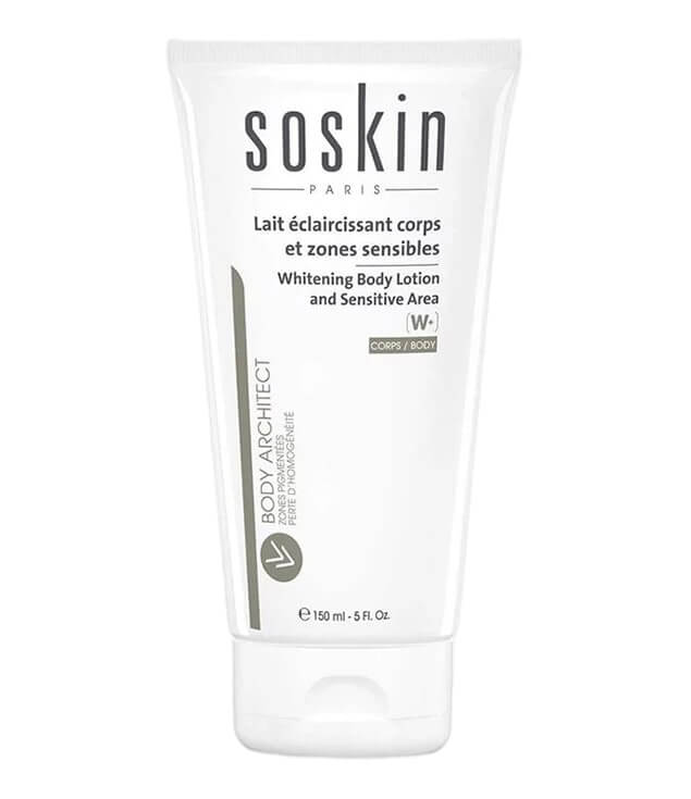 SOSKIN | WHITENING BODY LOTION AND SENSITIVE AREA